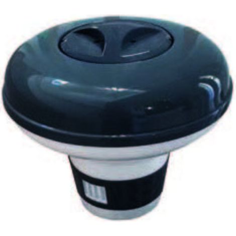 Mareva DOSEUR flottant de chlore DESIGN gris anthracite