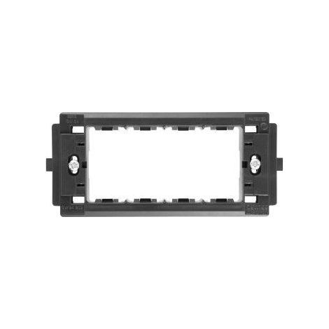SUPPORT 4 POSTES PLAQUES SYSTEM GEWISS GW24202