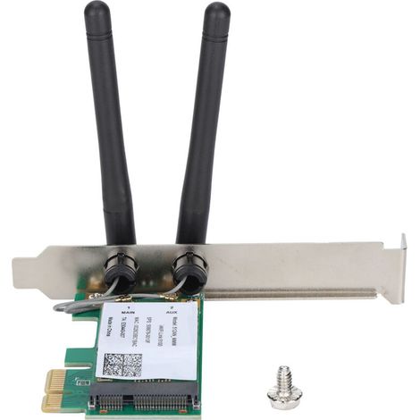 Adaptateur WiFi Double Bande 2.4/5Ghz 300Mbps pour PC de Bureau, Connexion Stable (1/5)