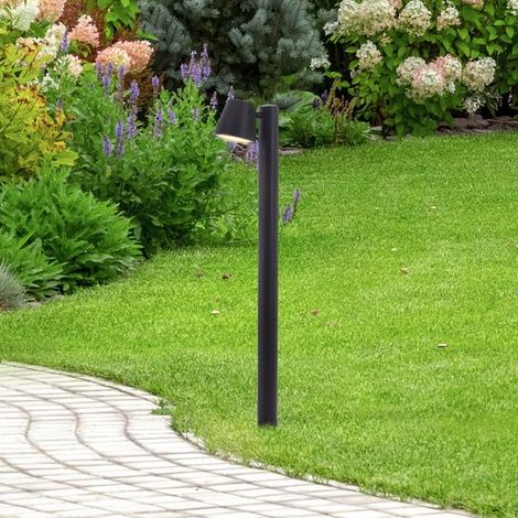 Lampadaire d'extérieur Brilliant Bari, 80 cm, GU10, IP44, métal/plastique, noir (1/5)