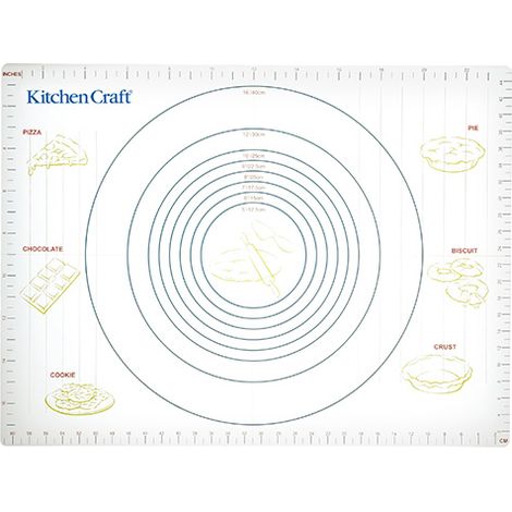 KitchenCraft Non-Stick 43cm x 61cm Pastry Mat