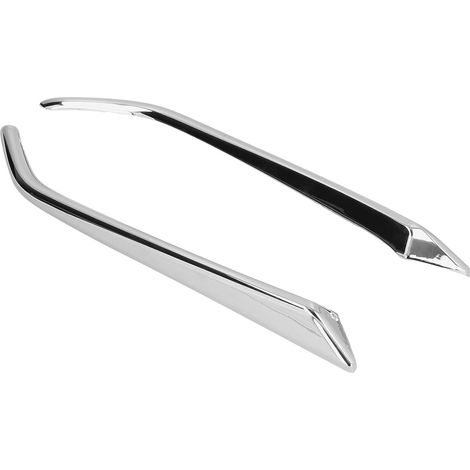 2 baguettes décoratives chromées ABS pour phares antibrouillard avant Mazda CX-3 2015-2019 (1/5)