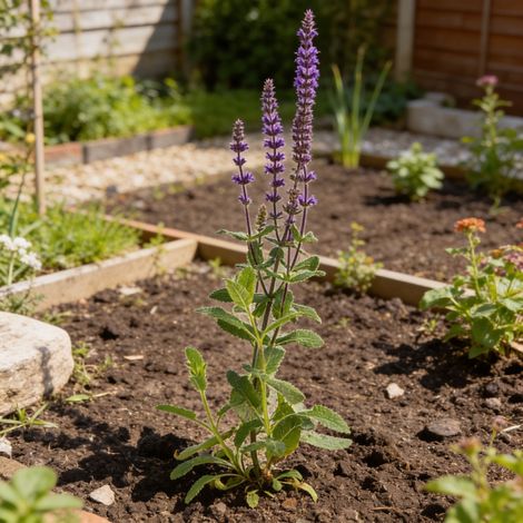 Sauge nemorosa Caradonna 20cm Godet 9cm - Salvia (1/4)