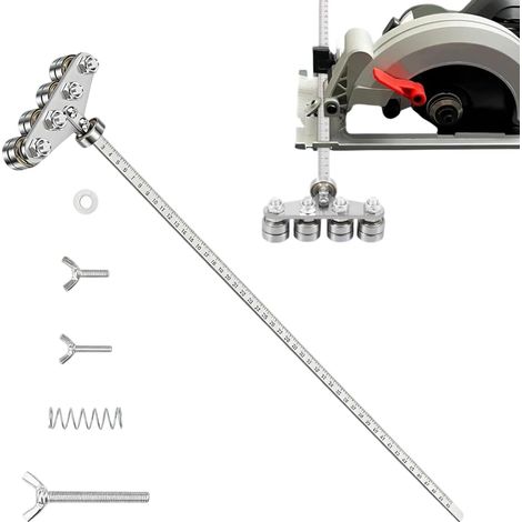 De Positionnement Pour Scie Circulaire Instruments de Menuiserie  Étriers de Positionnement pour Découpe du Bois Pour la Fabrication de Meubles, la Décoration de la Maison et les Projets DIY (1/5)