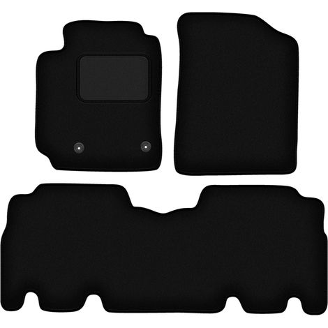 Schwarze Veloursmatten für: Toyota Yaris Verso Minivan (1999-2005) (1/5)