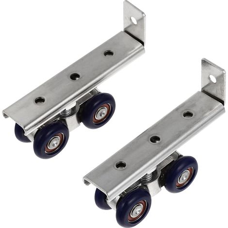 de poulies pour porte de placard coulissante roues en fer et