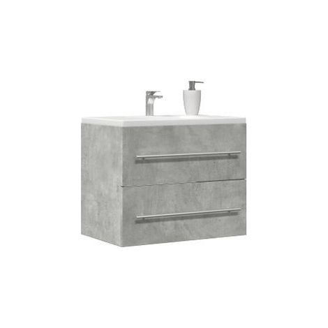 Armoire d'évier Gris béton 60x38,5x48