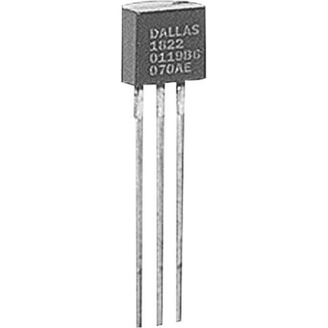 Temperatursensor – DS18S20+ – 1-Wire-Schnittstelle – Genauigkeit ±0,5 °C – Messbereich -55 °C bis +125 °C – Chargenbetrieb