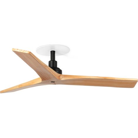 KLIM RECESSED S Ventilator weiß/Eichenholz