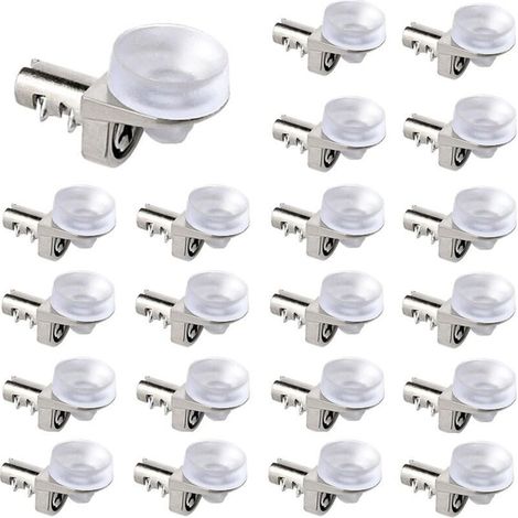 30 Pièces Cremaillere Etagere,Taquets Pour étagères Chevilles d'étagère de Placard de Remplacement,Supports D'étagères de Cuisine, Supports Pour étagère,Bibliothèque,Placard réglables