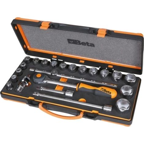 Beta 920A/C17MR Assortiment de douilles 1/2" en coffret 22 pcs.