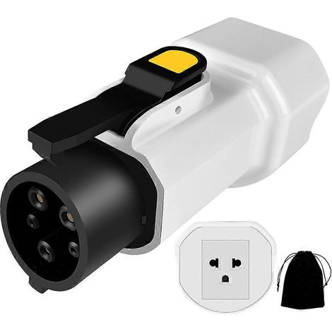 Adaptateur V2L pour véhicules électriques, tête de conversion de puissance, prise de courant américaine 16 A pour véhicules Hyundai (1/5)