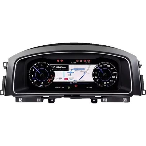 Carplay, Tableau de bord numérique, Compatibilité avec Golf 7/7.5 2013-2020, Installation rapide, Golf 7-HDMI (1/2)