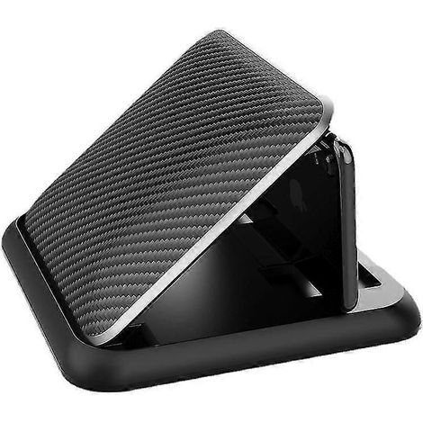 Support de téléphone portable pour voiture, support de tableau de bord, tapis de tableau de bord, station d'accueil GPS (1 pièce, noir) (1/5)