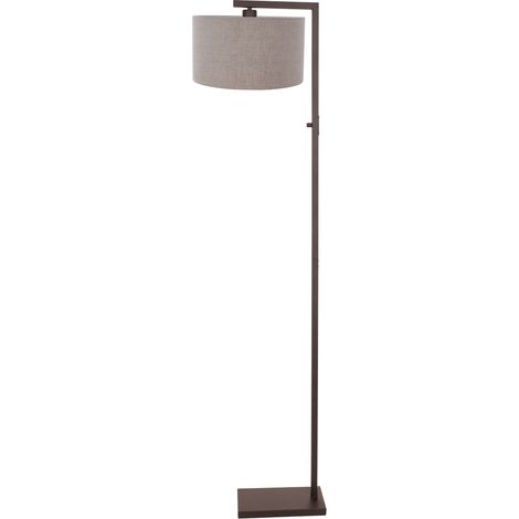 Steinhauer - stehlampe - Stang - braun - metall textil -