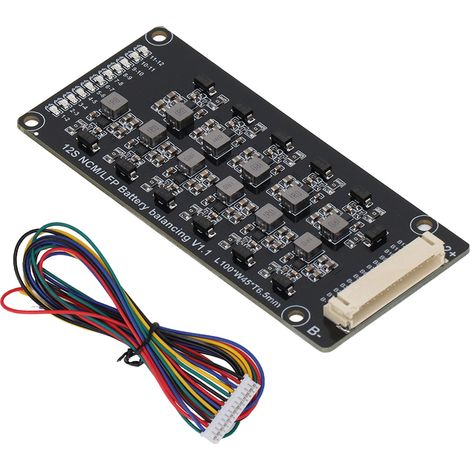 12 String LFP Batterie Égaliseur Actif Portable Facile à Utiliser Carte d'Équilibrage