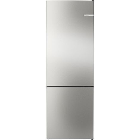 Bosch Serie 4 KGN492IAF réfrigérateur-congélateur Pose libre 440 L A Acier inoxydable (1/5)