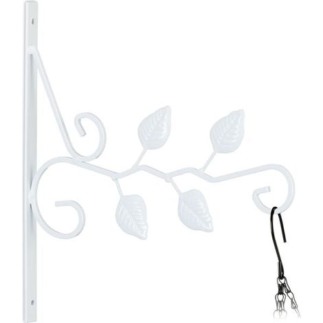 Hanging Basket Bracket with Leaves (1/5)