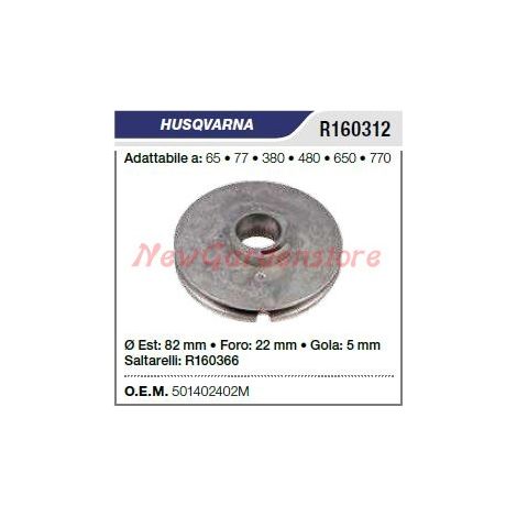 Poulie de démarrage HUSQVARNA pour tronçonneuse 65 77 380 480 650 770 R160312