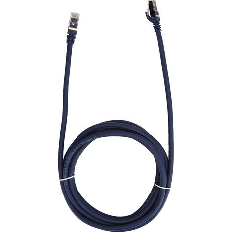 Câble réseau cuivre sans oxygène 26AWG 2000MHz pour box internet, ordinateur, décodeur - 40Gbps, 3 mètres (1/5)