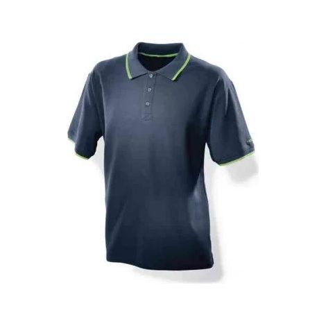 Polo bleu fonce homme taille M - Festool
