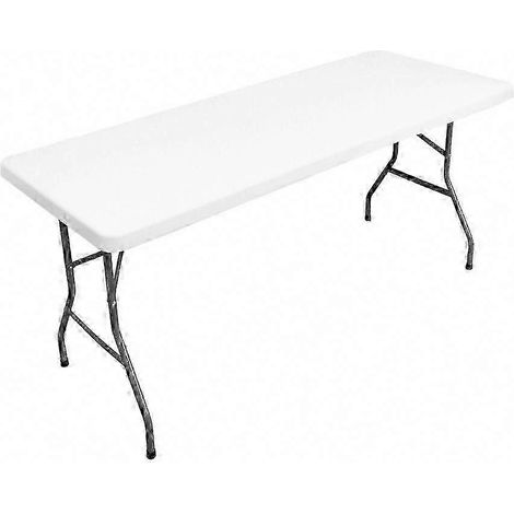 Nappe de table pliable imperméable, protège-table lavable premium, housse pour table rectangulaire de patio, set de protection réutilisable. (1/5)