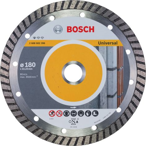 2608602396 - Disco diamantato Standard for Universal Turbo 180 x 22,23 x 2,5 x 10 mm