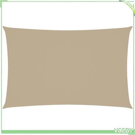Voile de parasol - FAFEICY - 135154 - 2,5x5 m - Tissu Oxford enduit PU - Anti-UV et résistant à l'eau (1/5)