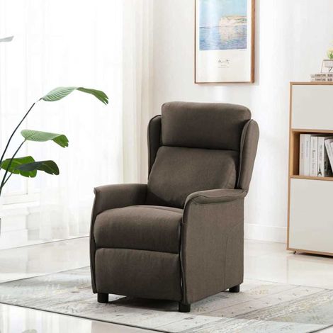 Maison Exclusive - Sedia da massaggio Talpa 93.5 x 67.5 x 101.5 cm Tessuto