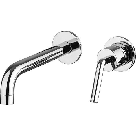 Rubinetto lavabo a muro Lumos Jacuzzi Rubinetteria (1/2)