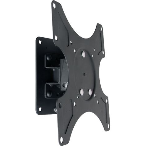 TECHLY Staffa Supporto a muro per TV LED LCD 19 - 37 inclinabile 1 snodo nero