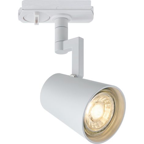 Luminaire sur rail Allison Spot Aluminium Blanc, H.15 IP20 GU10 /Nordlux Intérieur (1/5)