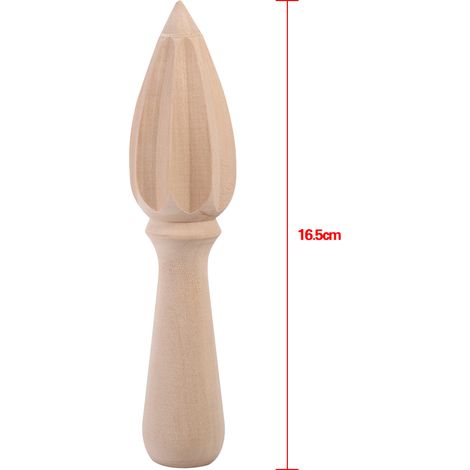 Stück praktischer Obstentsafter aus Holz für Orangen und Zitronen, geeignet für den Einsatz zu Hause, in der Restaurantküche, neu (1/5)