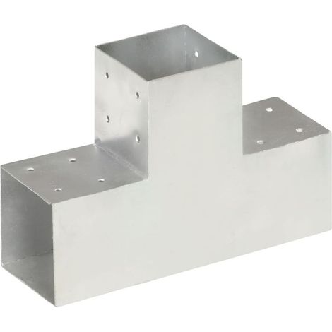 Raccord de poteau en forme de T, métal galvanisé, 101 x 101 mm (1/5)