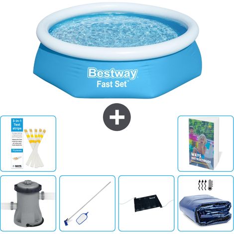 Bestway Fast Set Rund - 244x61 cm - 7-teilig S235