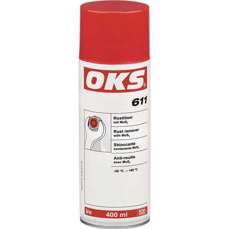Dégrippant à MoS2 611 400 ml avec MoS2 bombe aérosol OKS (Par 12) (1/3)