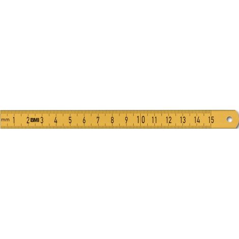 Règle en acier ISOFLEX L.300mm STA m.PA flex.BMI