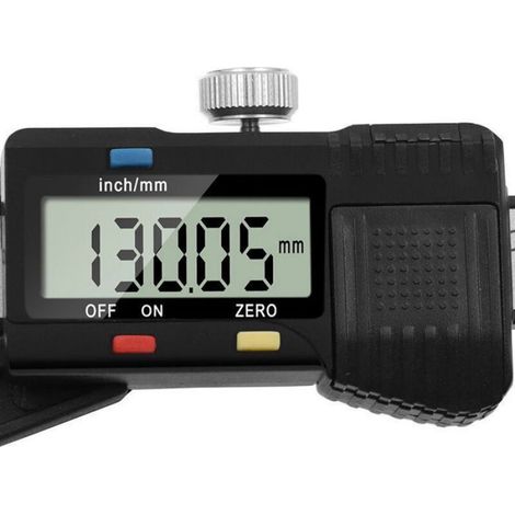Jauge de Hauteur,0-150mm Jauge de Profondeur Numérique, LCD Digital Display Screen Précision Hauteur Ouverture Profondeur,avec (1/5)