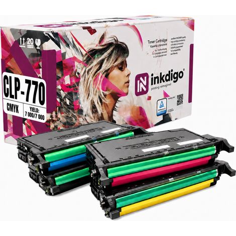 Inkdigo Toner CLT-609S kompatibel mit Samsung CLP-770ND, CLP-775N und CLP-775ND, TÜV-zertifiziert (1/5)