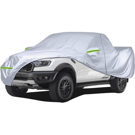 Housse de Voiture pour Ford Ranger, Toyota Hilux, Nissan Navara, VW Amarok, Benz Classe X, Fiat Fullback Double Cab Pickup, étanche à la poussière et à l'eau,- (1/5)