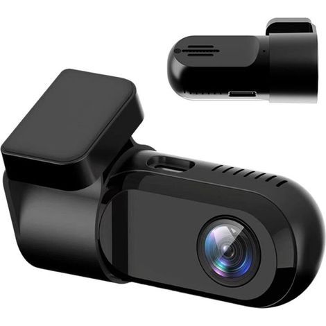 Caméra de Voiture avec Vision Nocturne, Enregistreur Grand Angle pour Conduite et Stationnement (1/5)