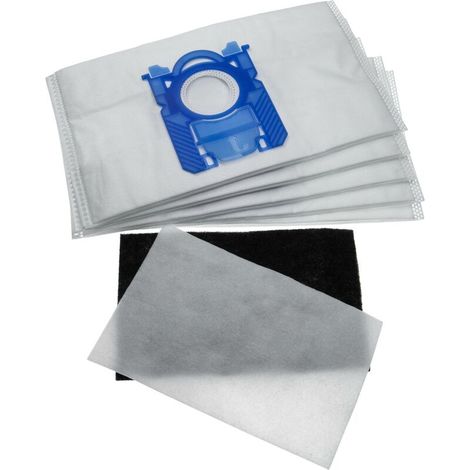 Lot de 14 accessoires pour aspirateur 2 filtres moteur et 10 sacs en microfibre Compatible Tornado, Bolido, EASYGO, Essensio, JetMaxx, Calypso, Elégance (1/3)