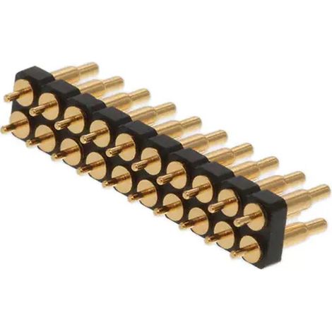 Connecteur de circuit imprimé RS PRO, 2.54mm, 2 rangées , Droit ( Prix pour 1 )