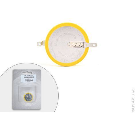 Panasonic - Pile bouton lithium blister CR3032/F2N PANASONIC 3V 500mAh (1/3)