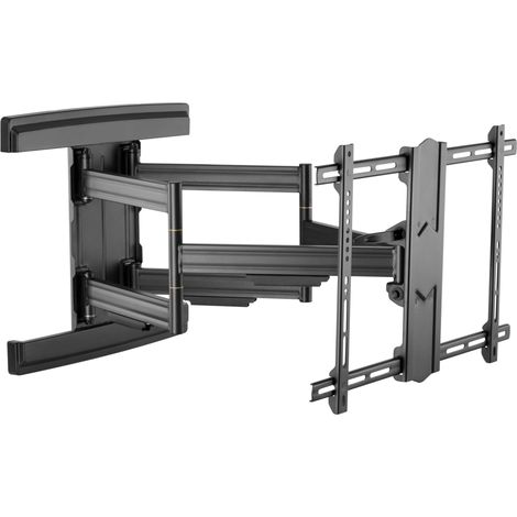 Support Mural TV 55 58 60 65 70 75 77 83 85 98 100 110 Pouces VESA 300x200 à VESA 600x400 Orientable Inclinable Rotatif Universel Fixation Murale TV Noir (1/5)