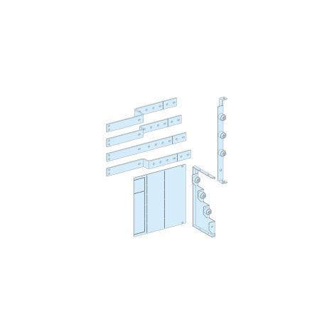 PrismaSeT P Active - Raccordement aval reporté NS800/1000 - horiz. - fixe - 4P - LVS04484