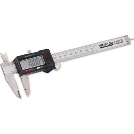 Kreator 150mm Digitaler Elektronischer Messschieber KRT705004 - Kreator 150mm Digitaler Elektronischer Messschieber KRT705004 (1/3)