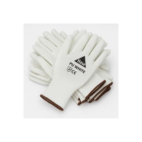 Gants en polyester avec revêtement PU (1/2)