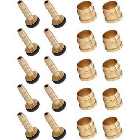 Lot de 10 connecteurs olive pour flexibles de freins à disque hydrauliques (pièce de rechange) (1/5)