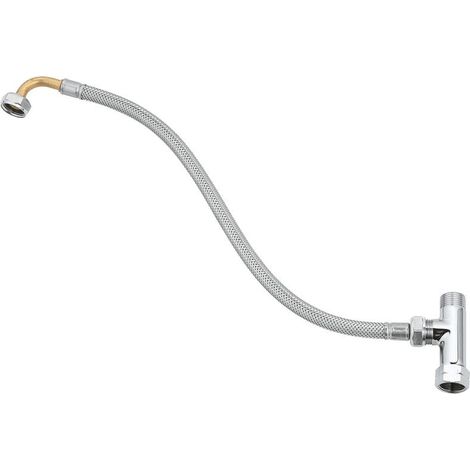 Anschlussset Grohe Grohtherm Micro – Anschlussmutter 3/8" – T-Stück – 2 Abgänge 3/8" Außengewinde – flexibler Anschlussschlauch – 47533000 (1/5)